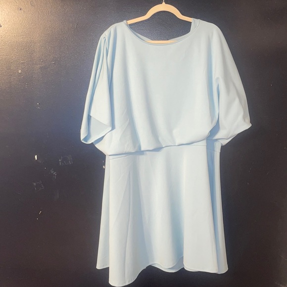 Boohoo baby blue Dress - Picture 2 of 2